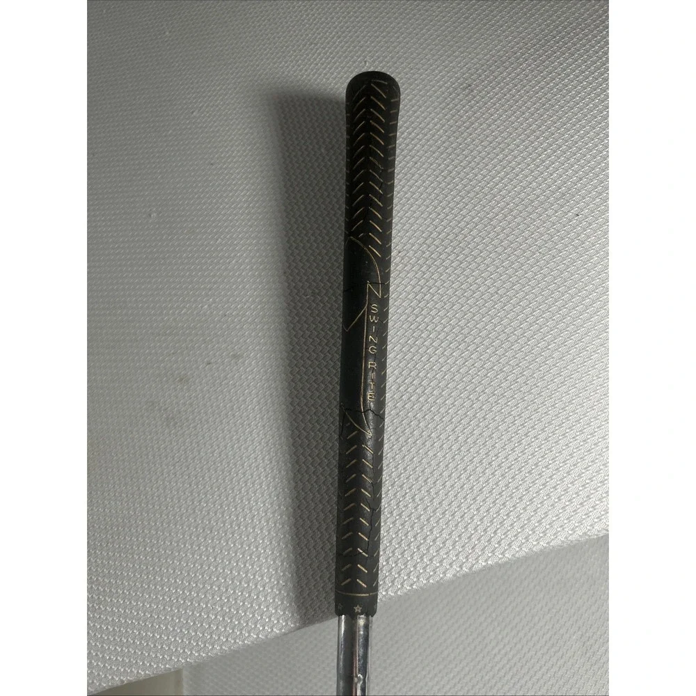 Vintage Spalding 5 Wood Model 4336 Persimmon Head Golf Club Brass Soleplate USA